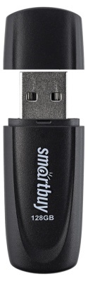 USB 2.0 Smartbuy 128GB Scout Black (SB128GB2SCK)