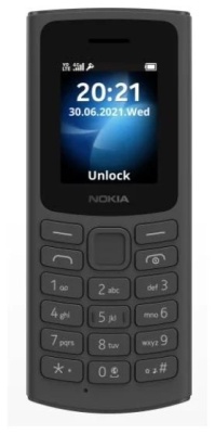 Телефон мобильный Nokia 105 4G Dual Sim black (TA-1378)