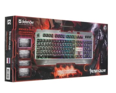 Клавиатура игровая DEFENDER Renegade GK-640DL