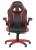 Игровое кресло Chairman Game 15, Экокожа черно-красная