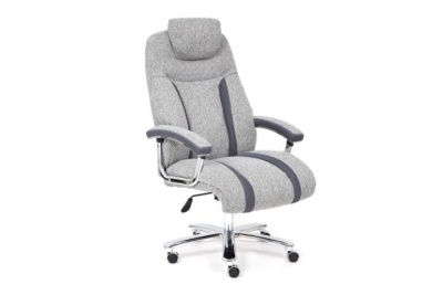 Офисное кресло TetChair Trust MJ190-21/TW-12 Ткань серый/серый