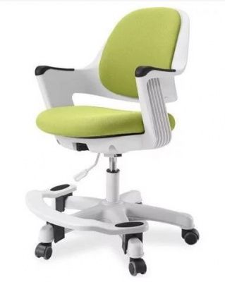Детское кресло FALTO ROBO SY-1101 (Спинка/сидение зеленое/каркас белый)