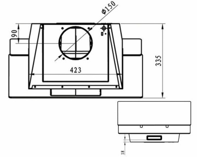 Вытяжка GORENJE WHI 649B21S