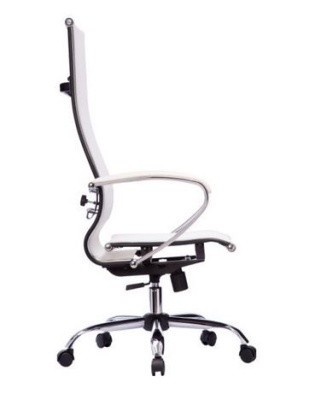 Офисное кресло Метта Комплект 7, основание 17833 (Ch) Сетка белая