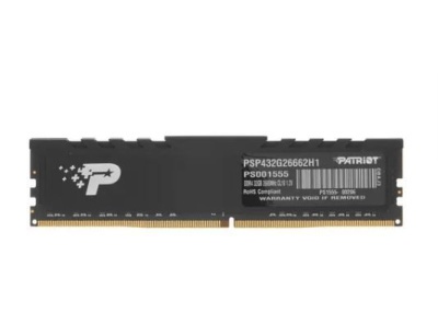 Оперативная память DDR4 32GB Patriot Premium PSP432G26662H1