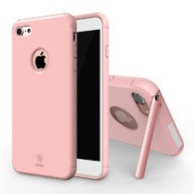 Накладка iPhone 7/8 Plus Baseus Hermit Bracket Pink
