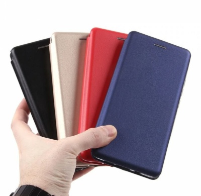 Чехол-книжка Xiaomi Redmi Note 4X Aksberry Air Case серебристый
