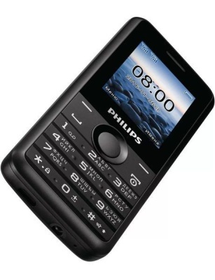 Телефон мобильный Philips E106 Black