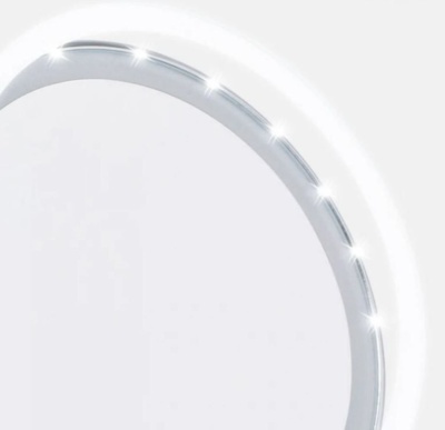 Зеркало портативное для макияжа Xiaomi Youpin Jordan & Judy HD LED Silver