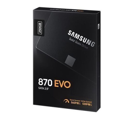 SSD-накопитель 250Gb Samsung 870 EVO SATA 2.5" MZ-77E250B