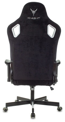 Игровое кресло Бюрократ VIKING KNIGHT Outrider черный LT-20 c подголов крестовина металл