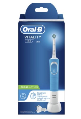 Зубная щетка Braun Oral-B Vitality D100.413.1 Cross Action Blue