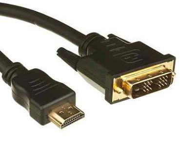 Кабель HOME CINEMA HDMI-DVI 227480 <1м>