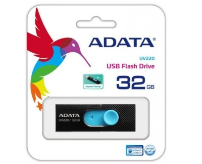 USB 2.0 ADATA 32GB AUV220-32G-RBKBL Black-Blue