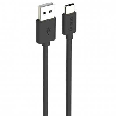 Кабель OLMIO USB 2.0 - USB type-C Чёрный <2м/2.1A>