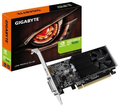 Видеокарта GeForce GT 1030 2GB DDR4 Gigabyte (GV-N1030D4-2GL)