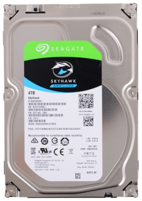 Жесткий диск 4TB Seagate SkyHawk ST4000VX007 для систем видеонаблюдения