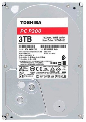 Жесткий диск 3TB Toshiba P300 HDWD130UZSVA