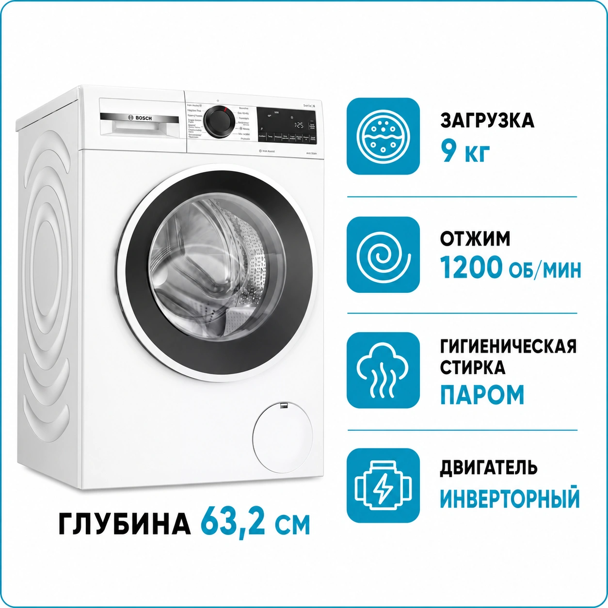 Стиральная машина Bosch WGG 242ZGPL